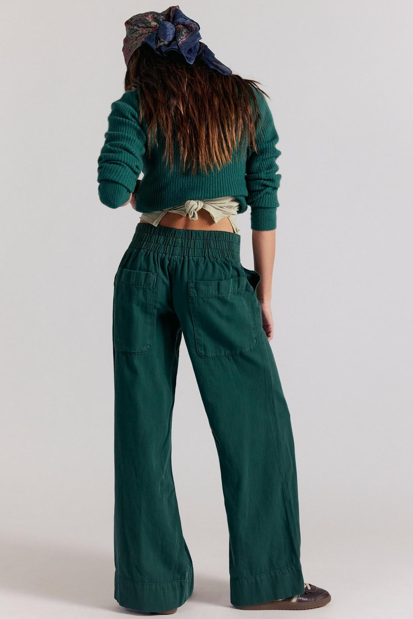 Breezy Denim Pull On- Pineneedle