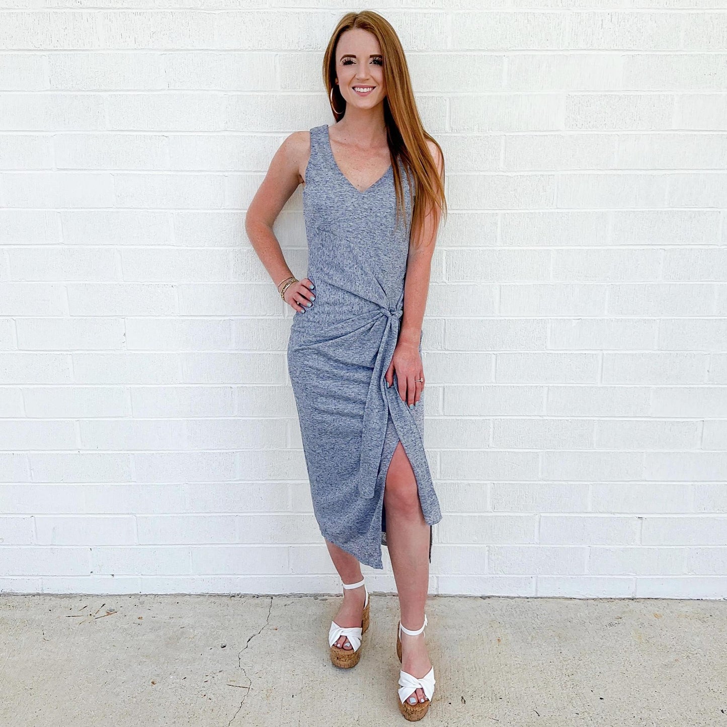 Side Tie Dress