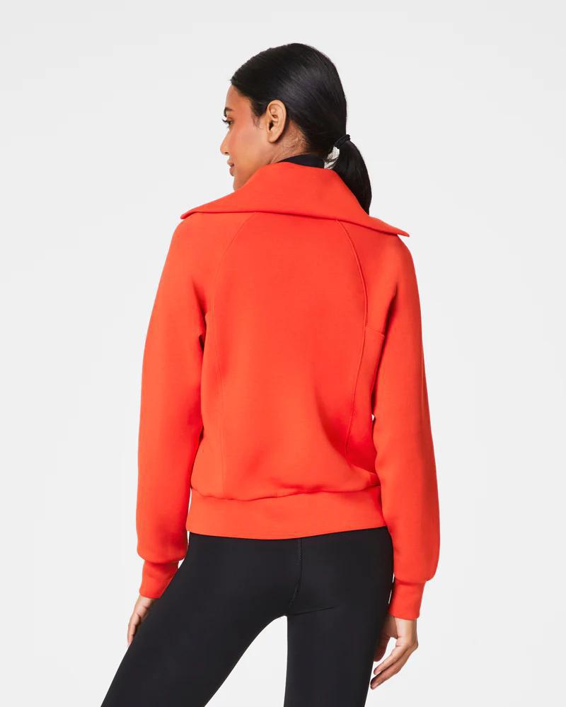 SPANX AirEssentials Half Zip- Poppy