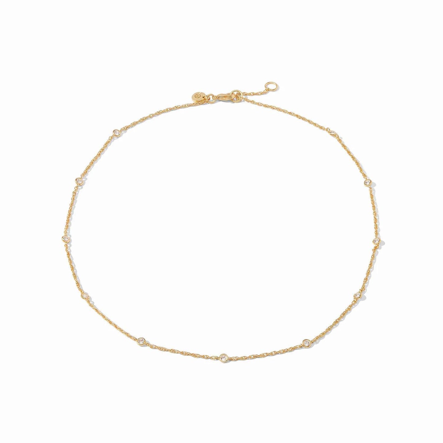 Celest Delicate Station Neck-Cubic Zirconia