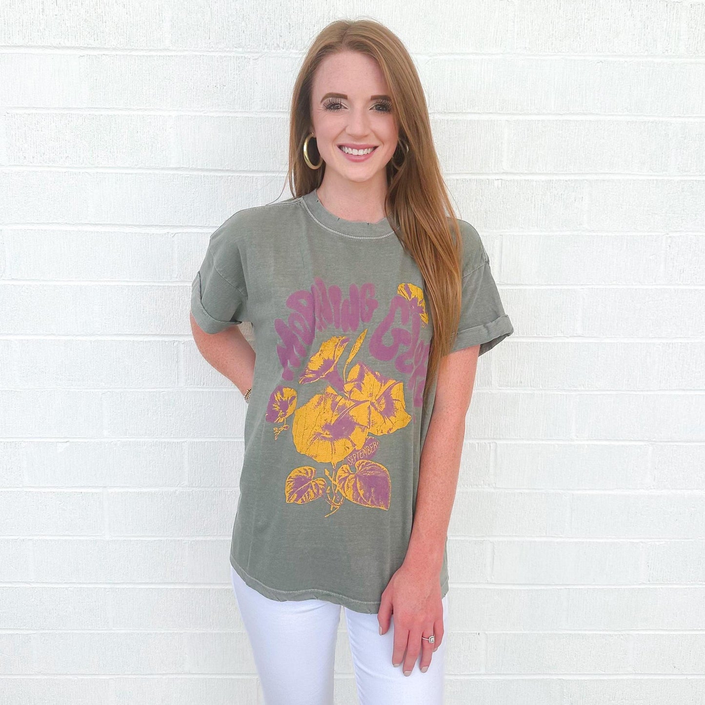 Morning Glory Graphic Tee
