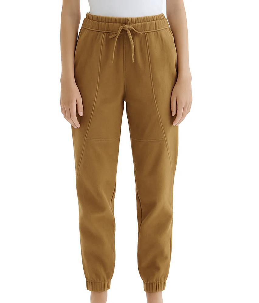 Melissa Nepton Myrtle Pant- Champagne Suede