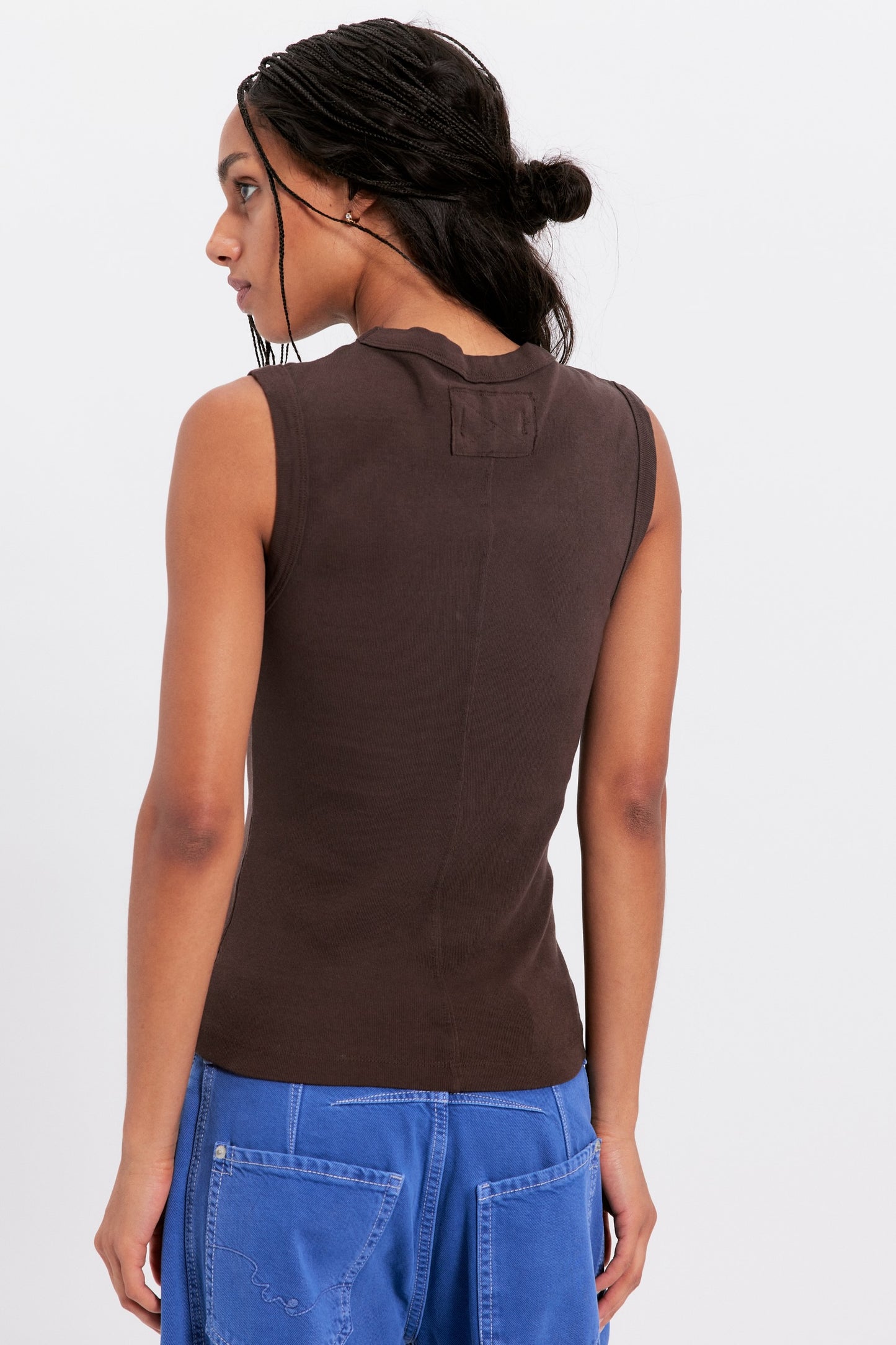 Free People Murphy Tank- Chocolatier