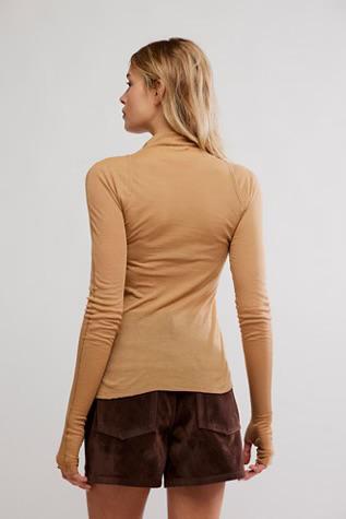 Close To Home Layering Top- Praline