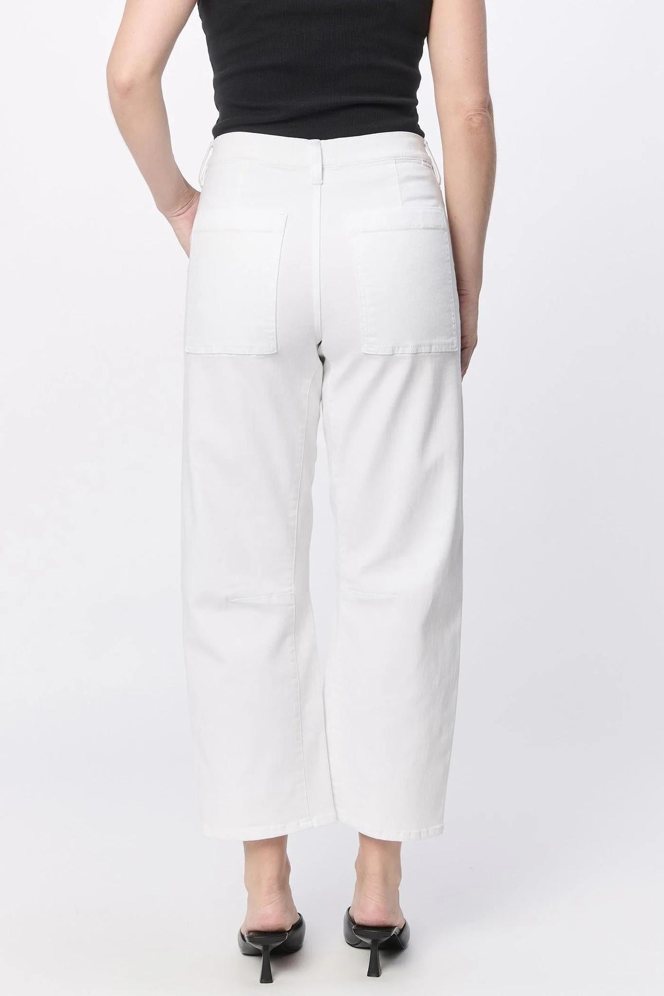 Dear John Lasso Denim- White