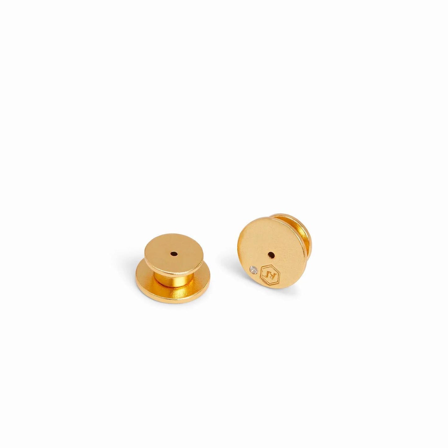 Fleur De Lis Stud- Cubic Zirconia