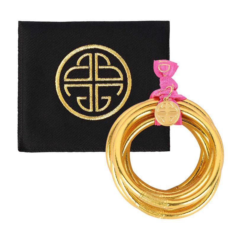 BuDhaGirl Gold Bangles