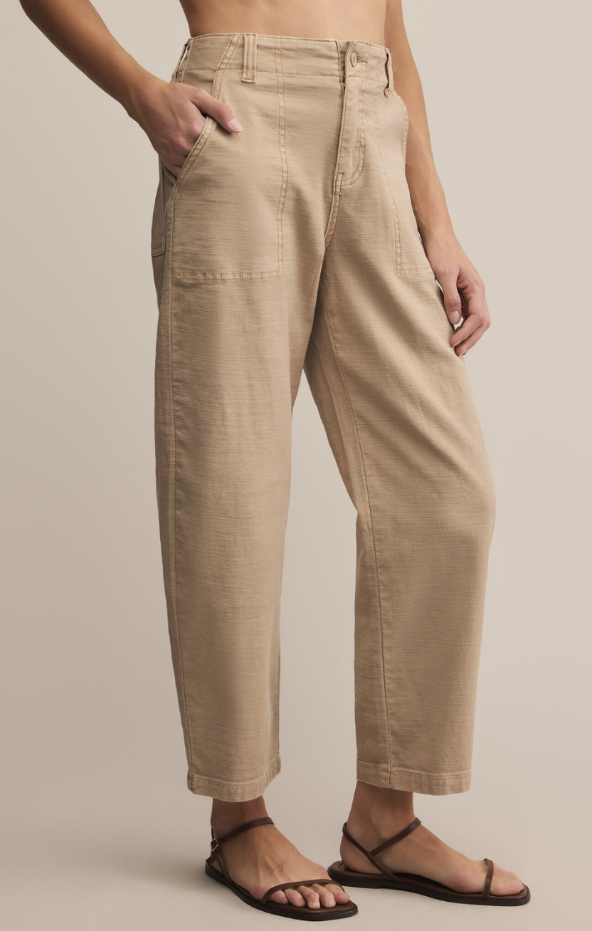 Twill Pant- Biscuit