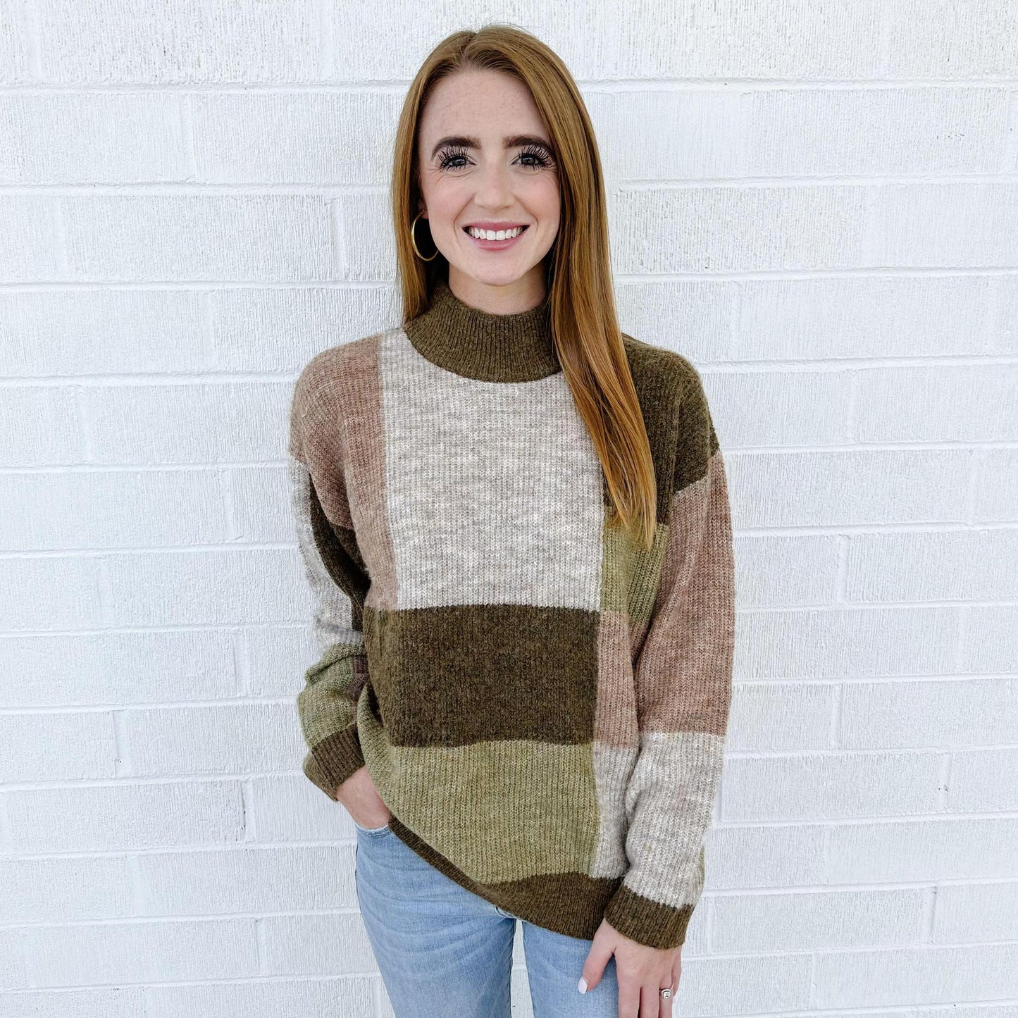Forest Walk Turtleneck Sweater