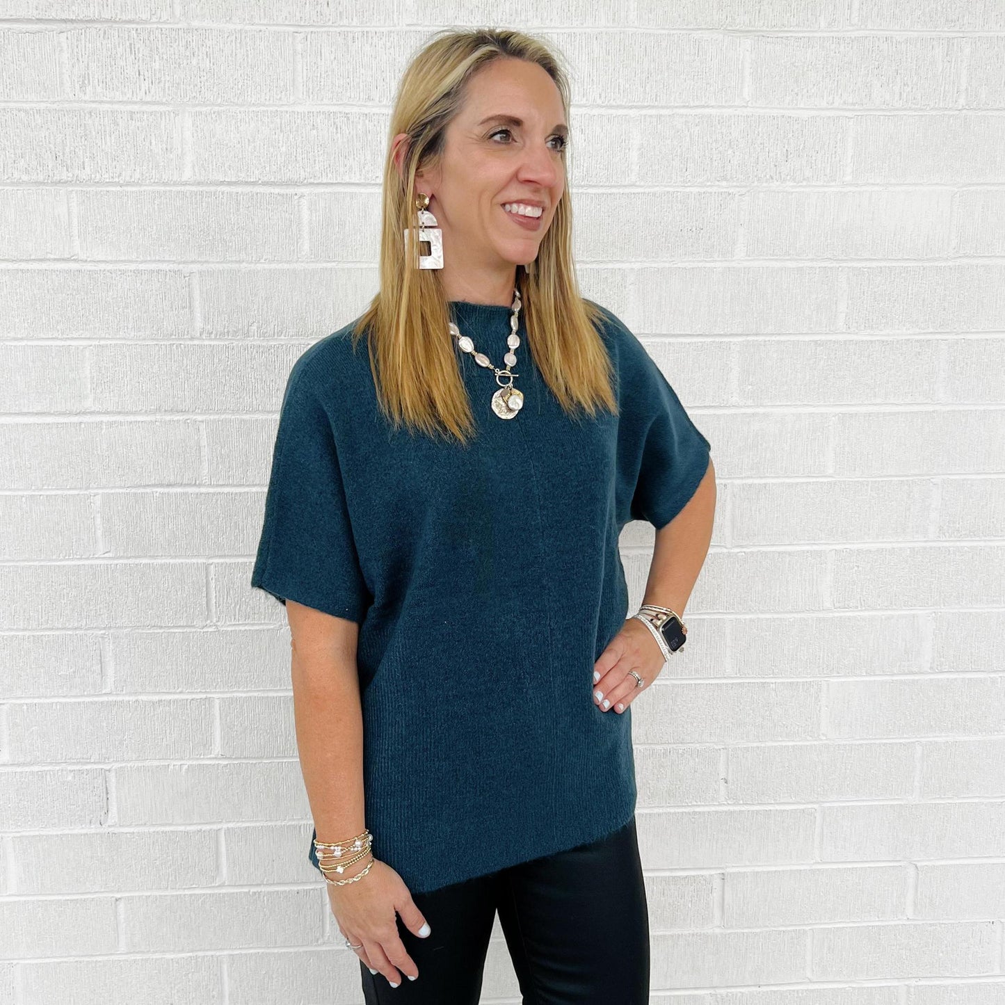 Norell Poncho- Teal