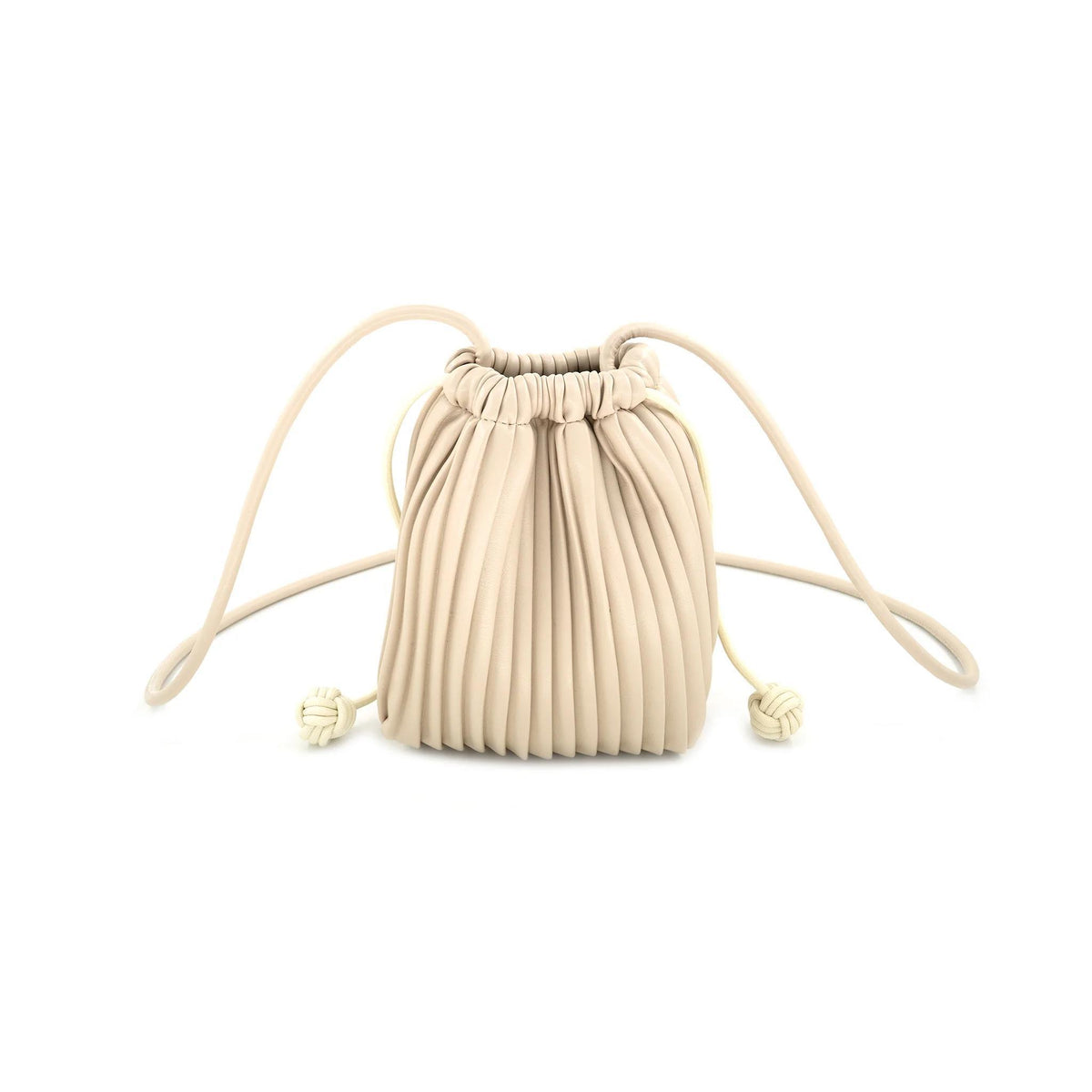 Beige Pouch Purse
