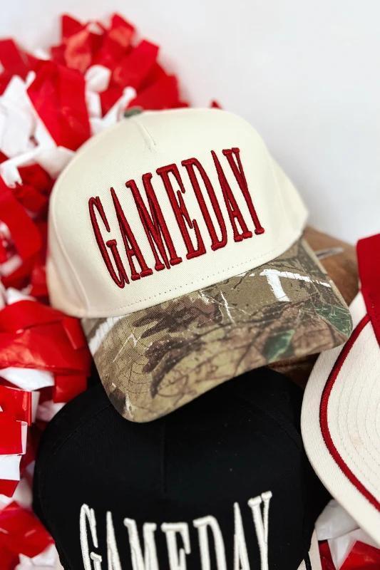 Gameday Camo Hat-Red