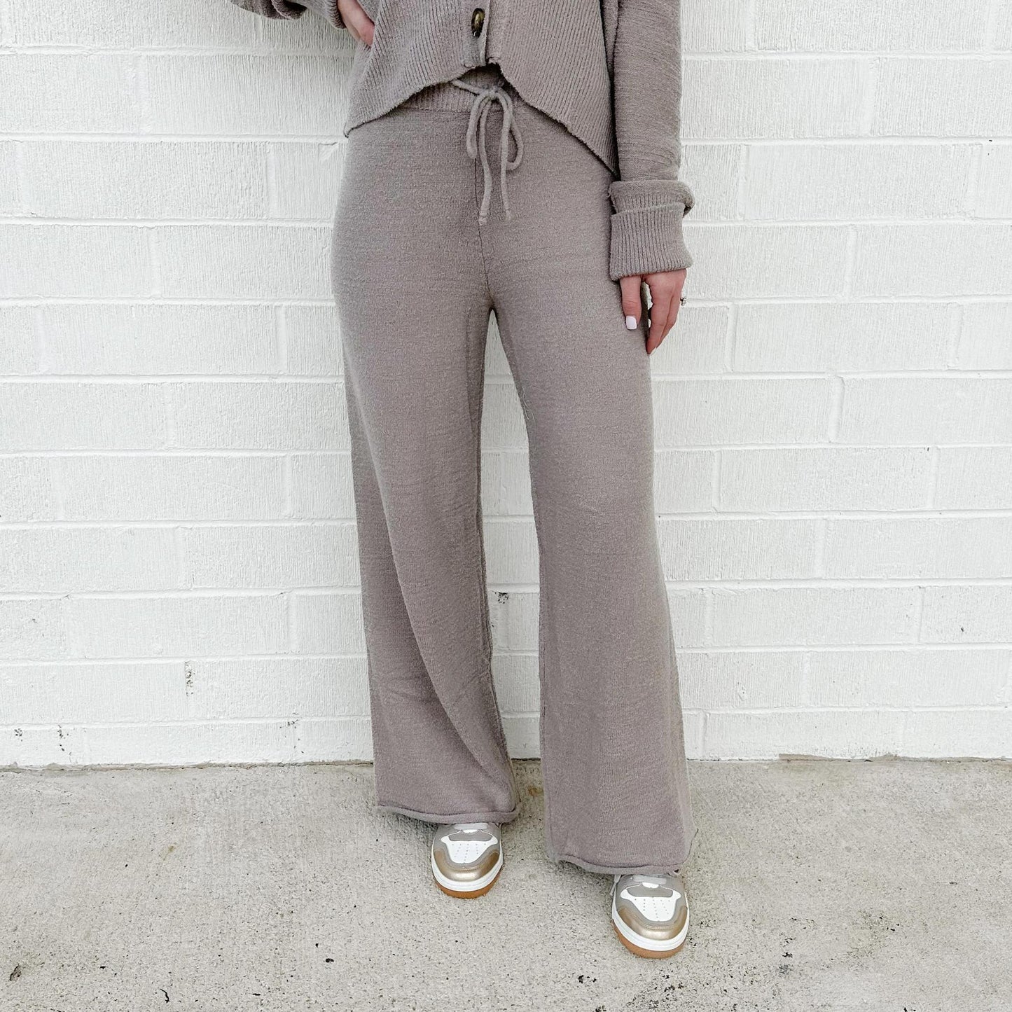 Knit Drawstring Pant