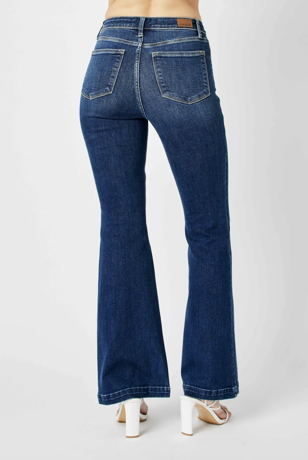 Judy Blue Angled Flare Denim
