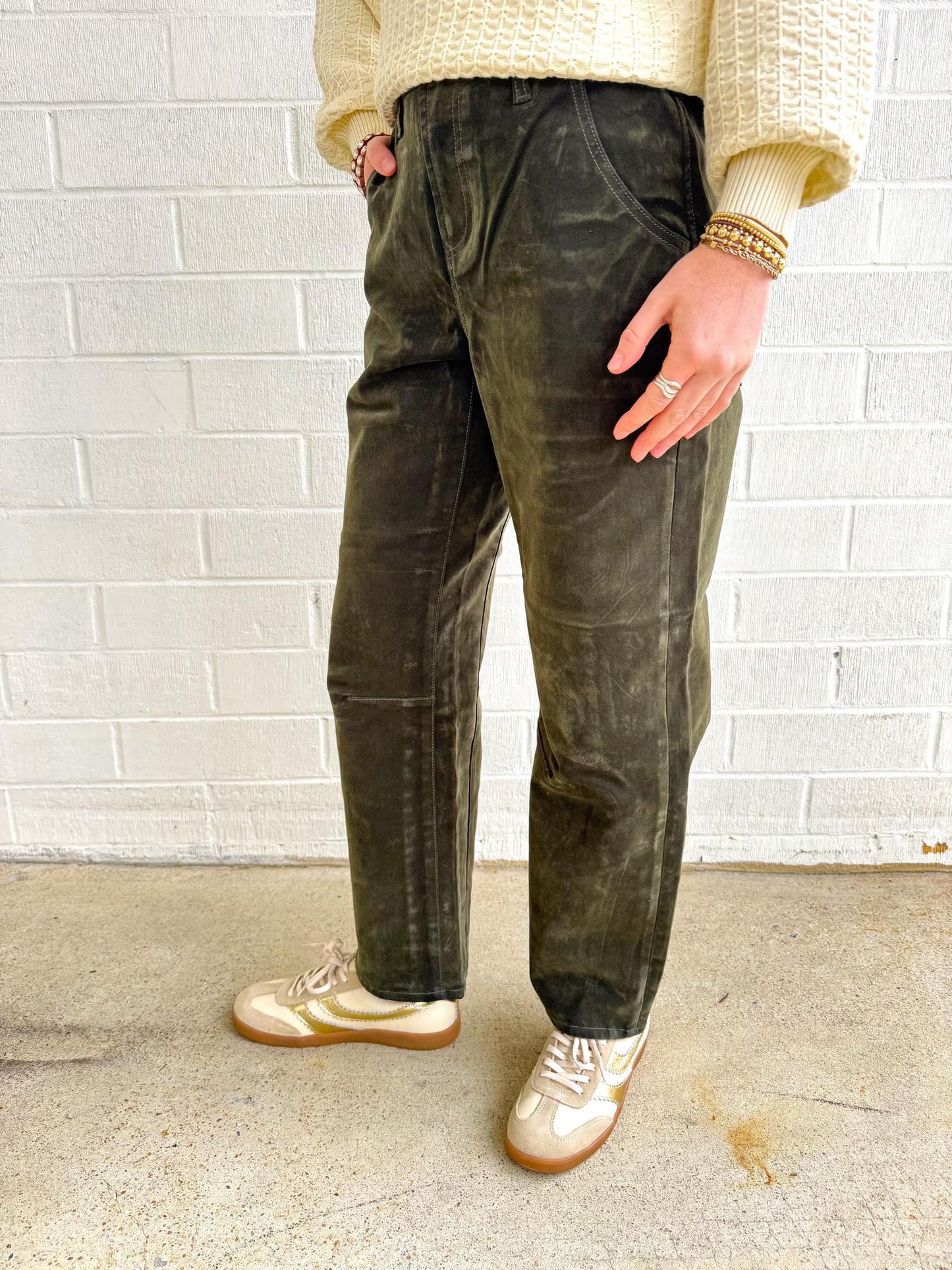 Dear John Lasso Denim- Olive