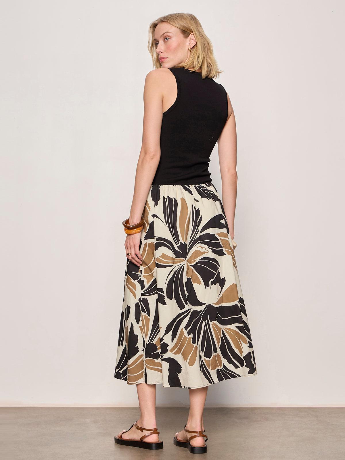 Sandbar Mixed Media Dress
