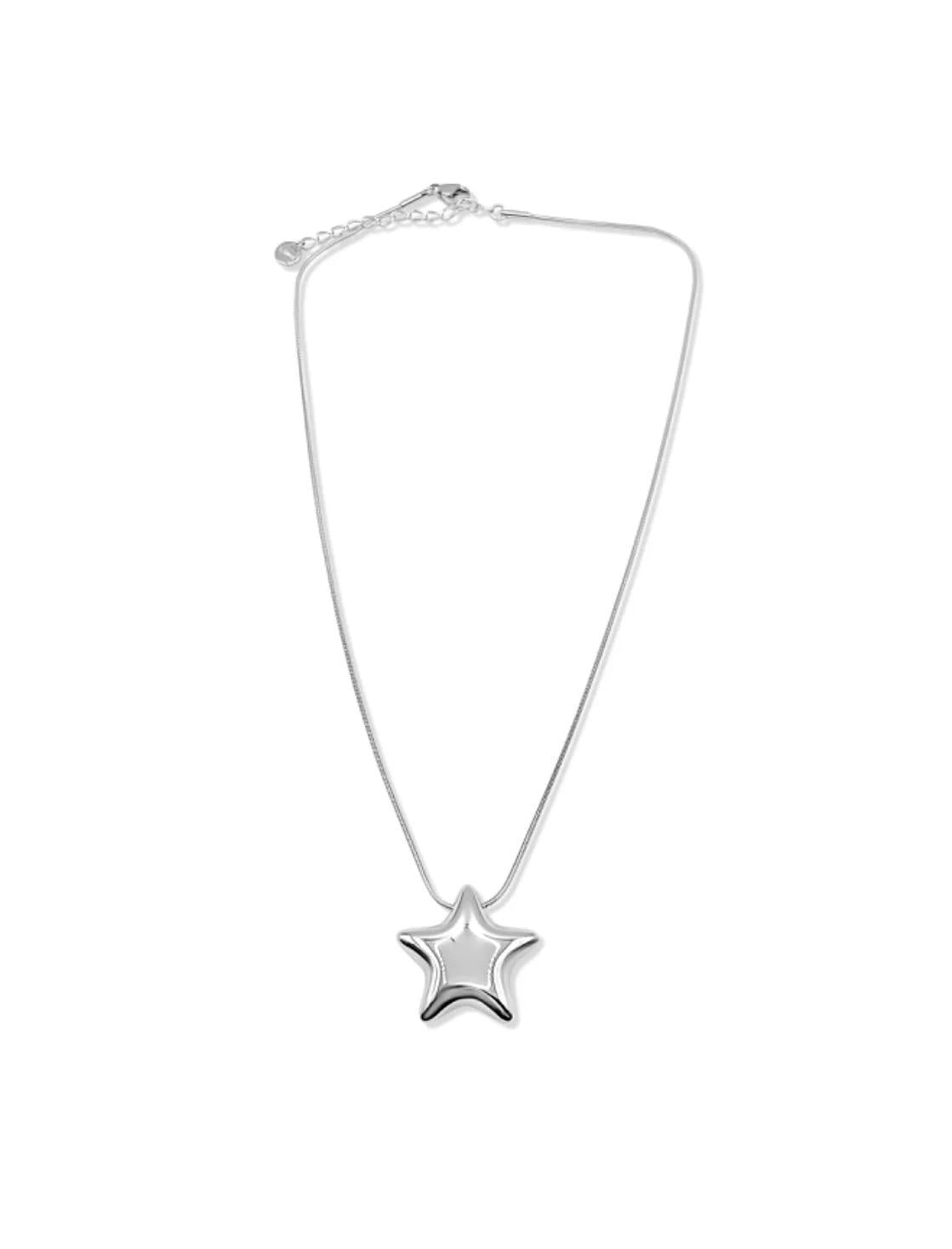 Kristalize Blaise Silver Necklace