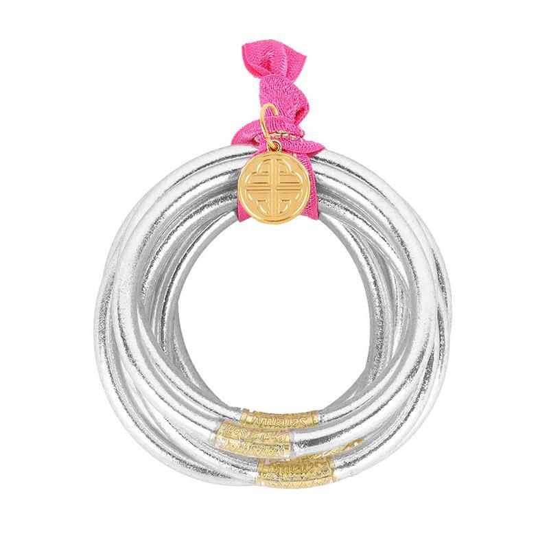 BuDhaGirl Silver Bangles