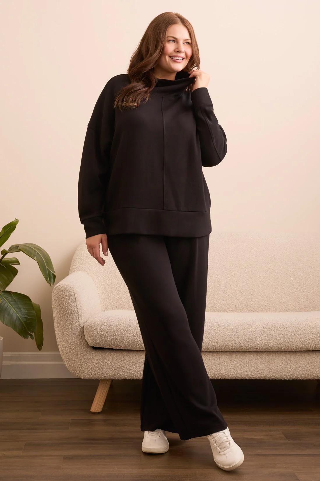 Funnel Neck Top