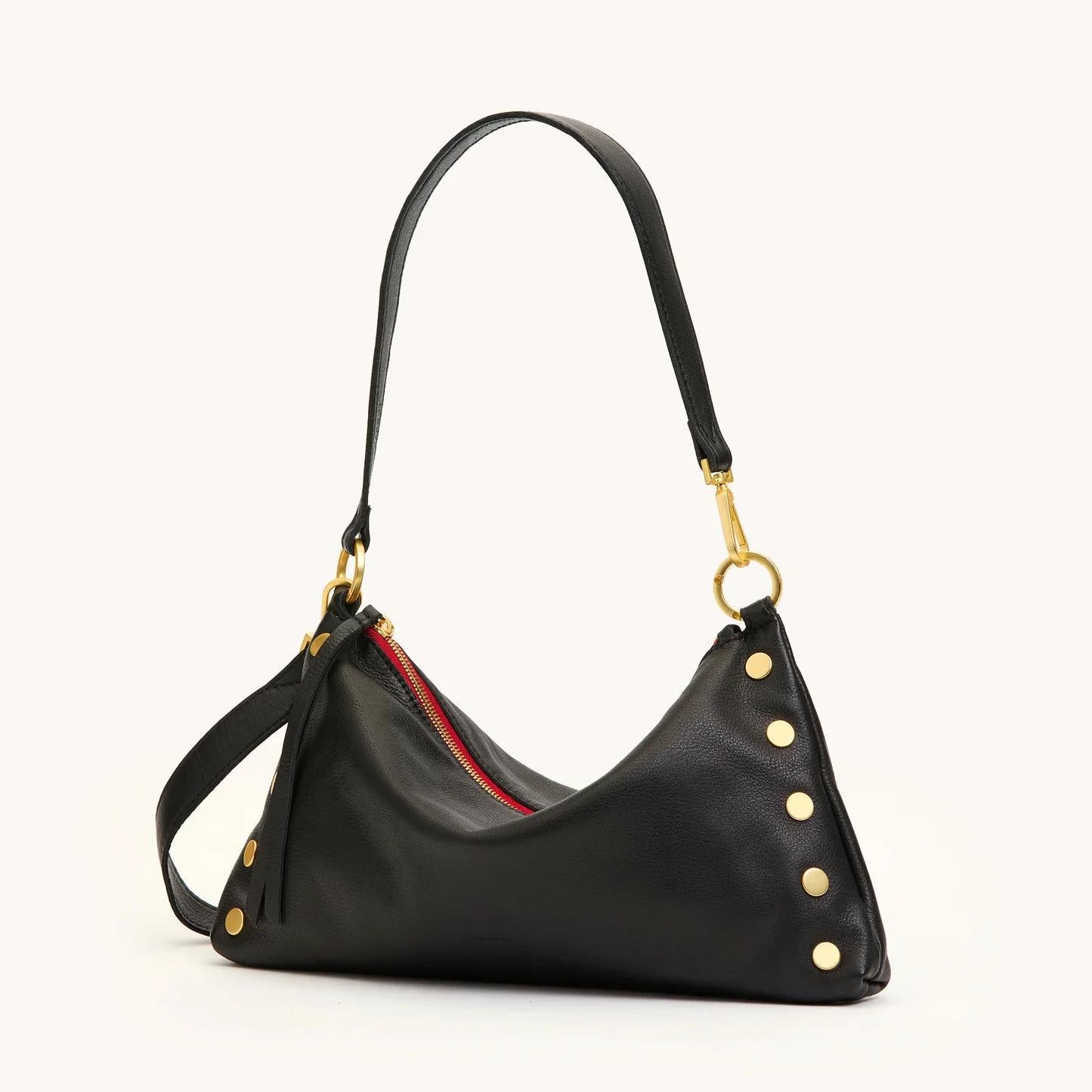 Hammitt Med Kyle Red Zip-Blk