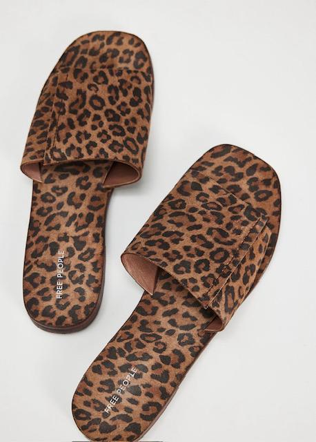 Free People Verona Sandal-Leopard
