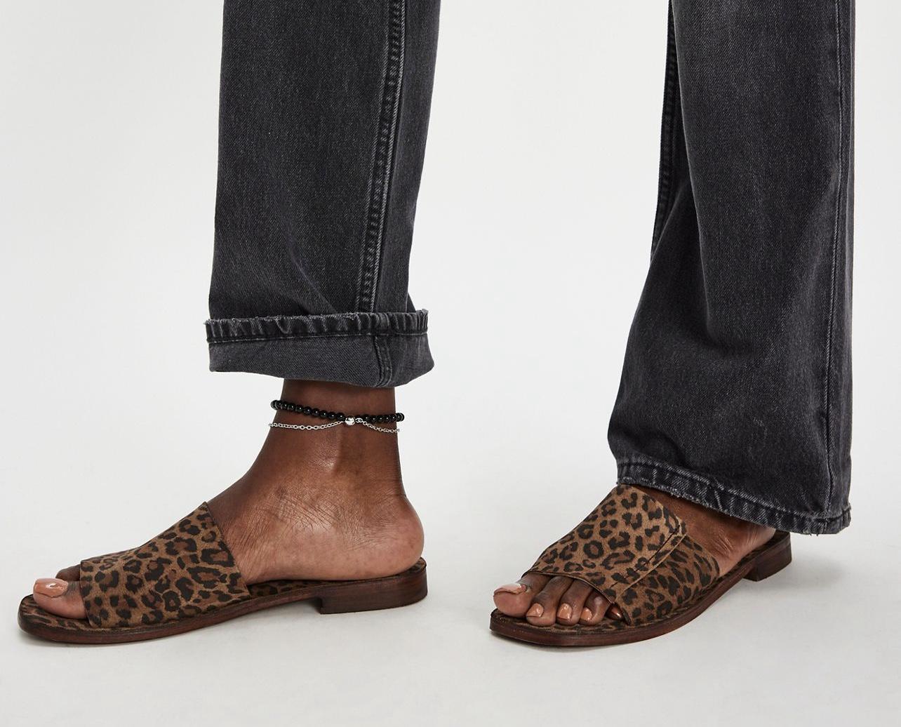 Free People Verona Sandal-Leopard