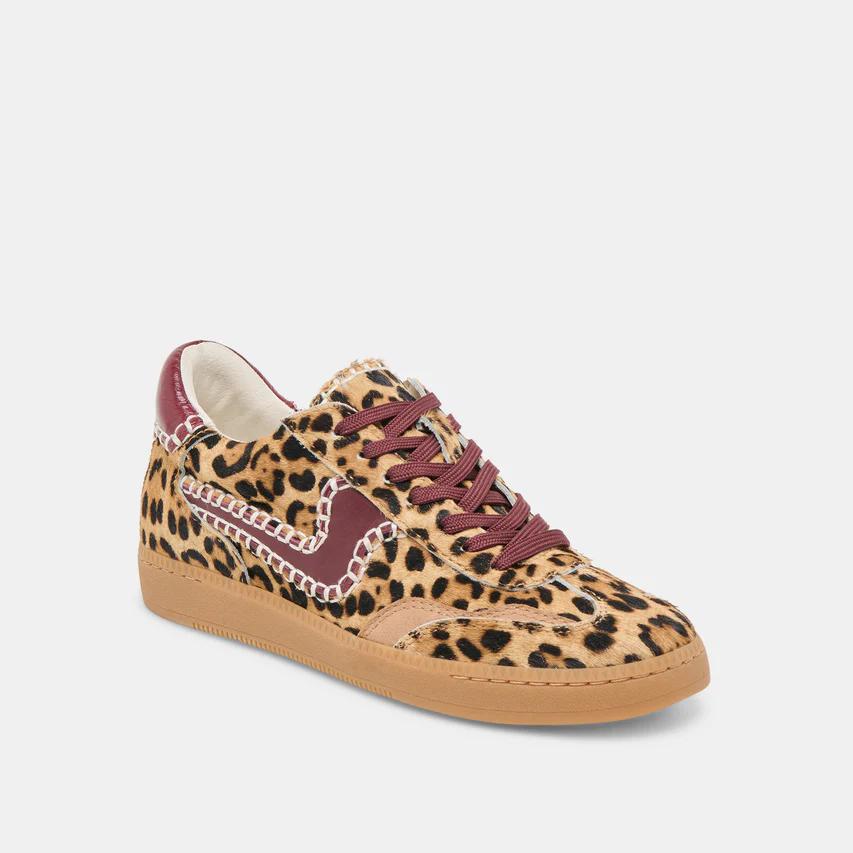 Dolce Vita Notice-Burgundy/Leopard