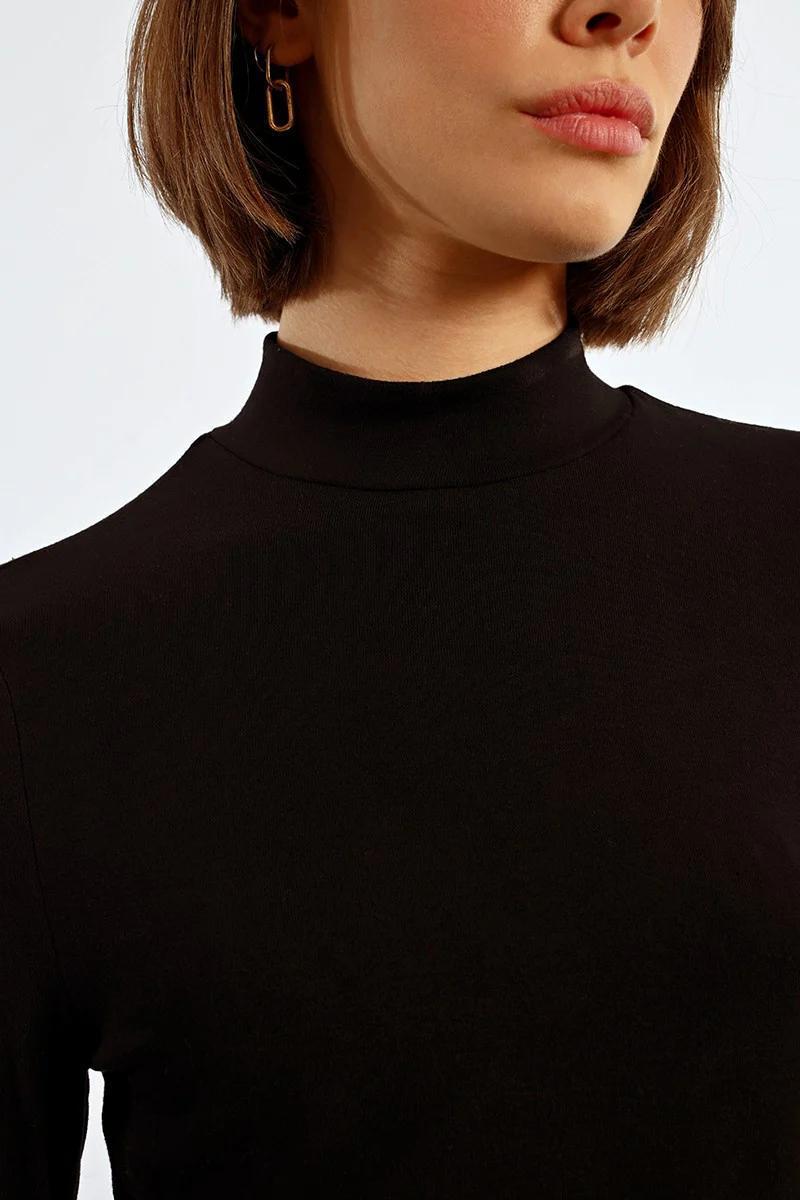 Mock Layer Top- Black