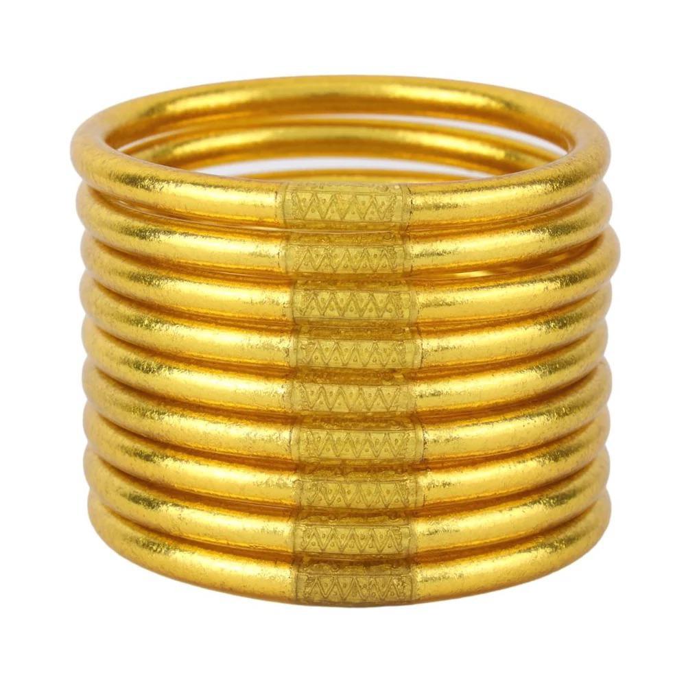 BuDhaGirl Gold Bangles