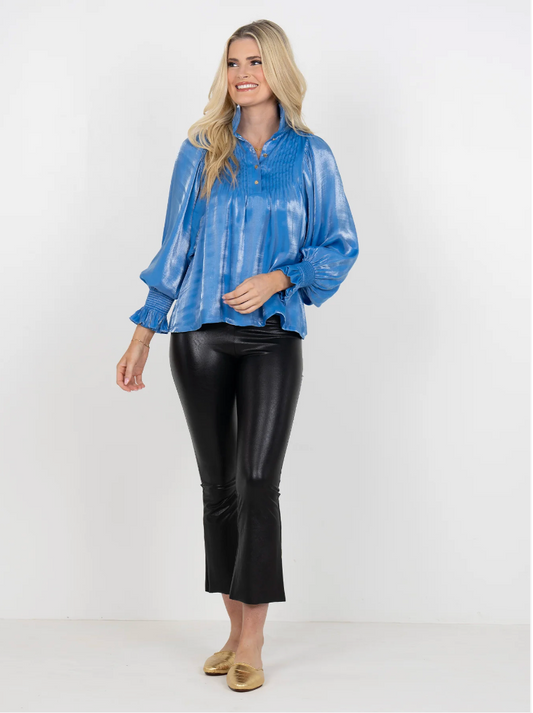 Charlotte Top- Sapphire