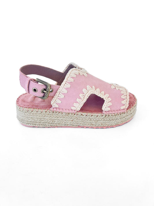 Mou Jute Sandal Back Strap