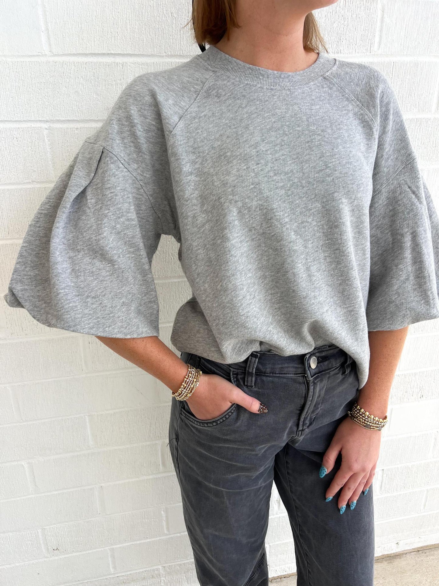 Dear John Matteo Sweatshirt- Grey