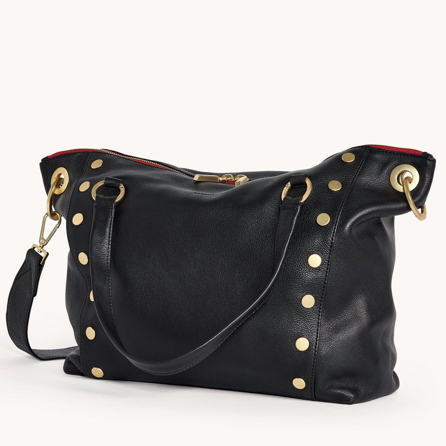 Daniel Large Black Zip