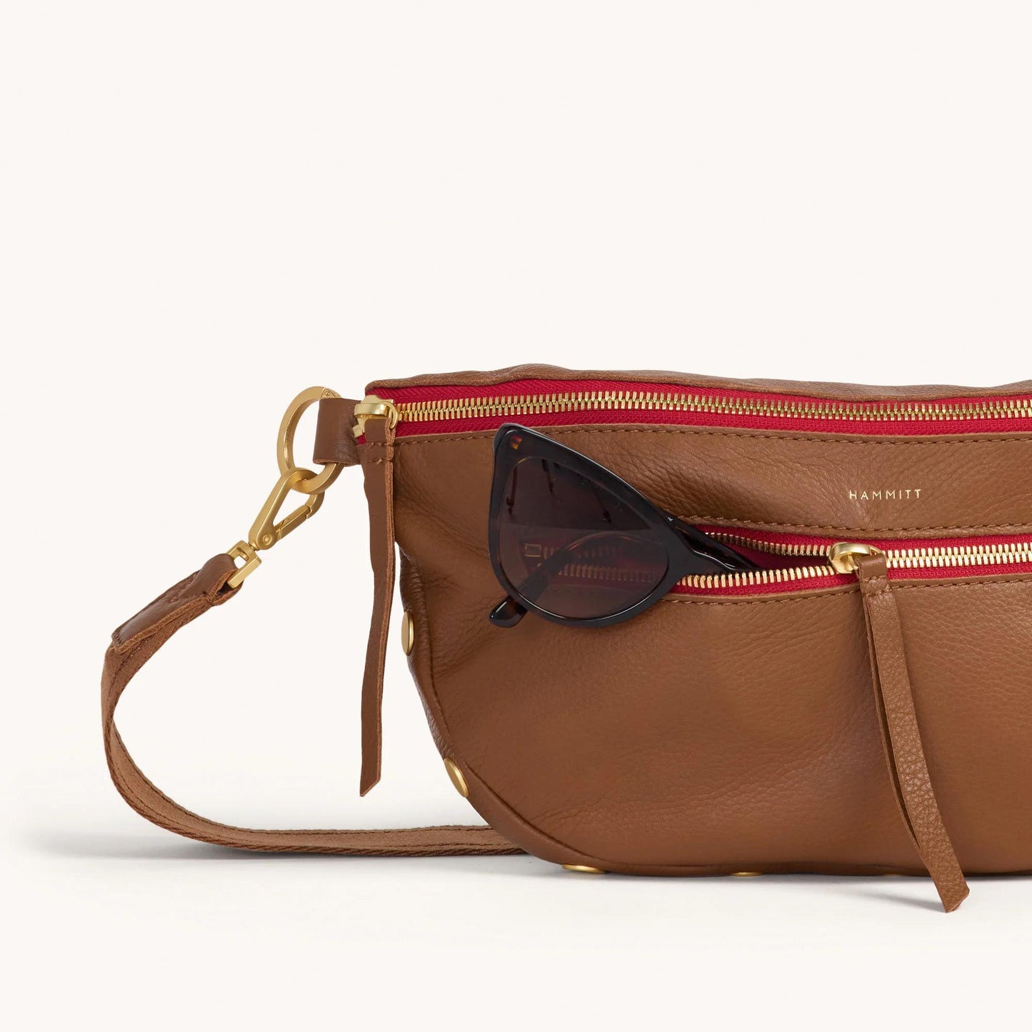 Hammitt Lg Charles Crossbody-Mahog