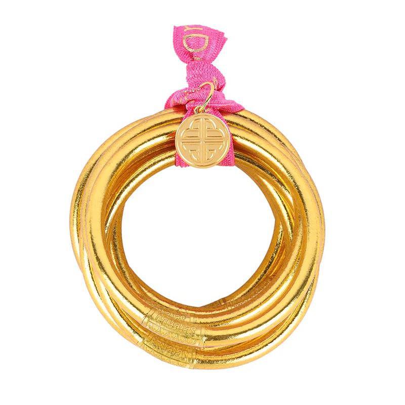 BuDhaGirl Gold Bangles