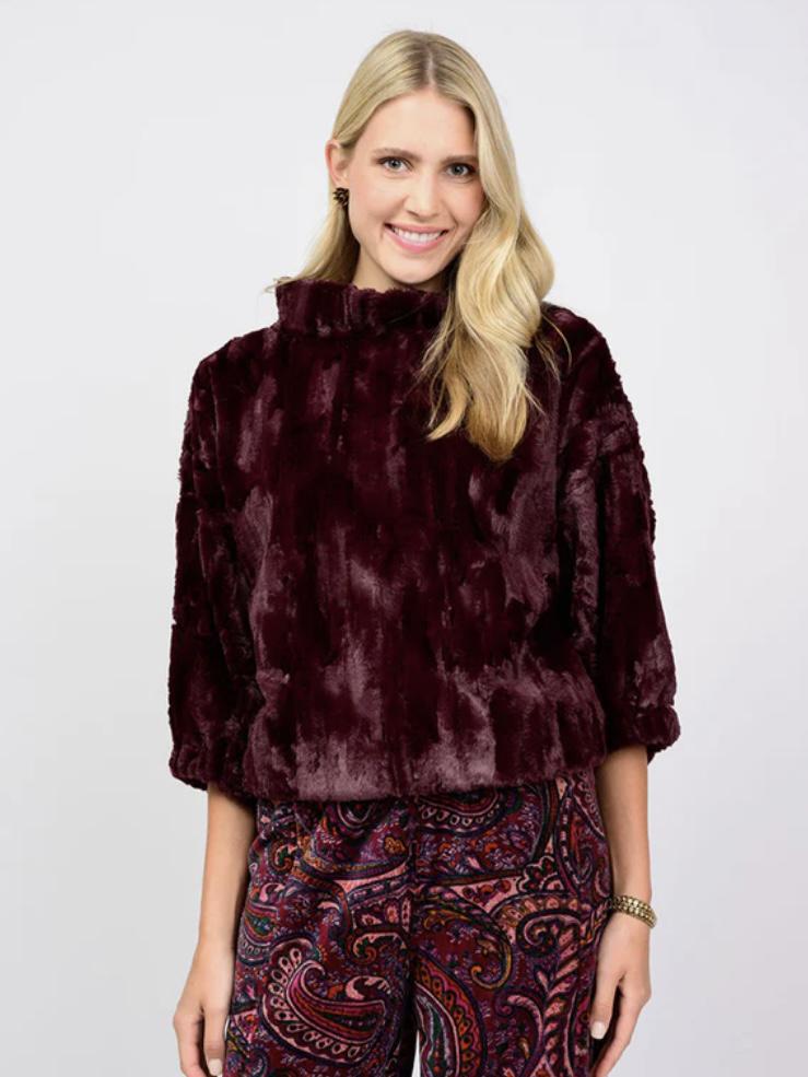 Fur Popover-Wine