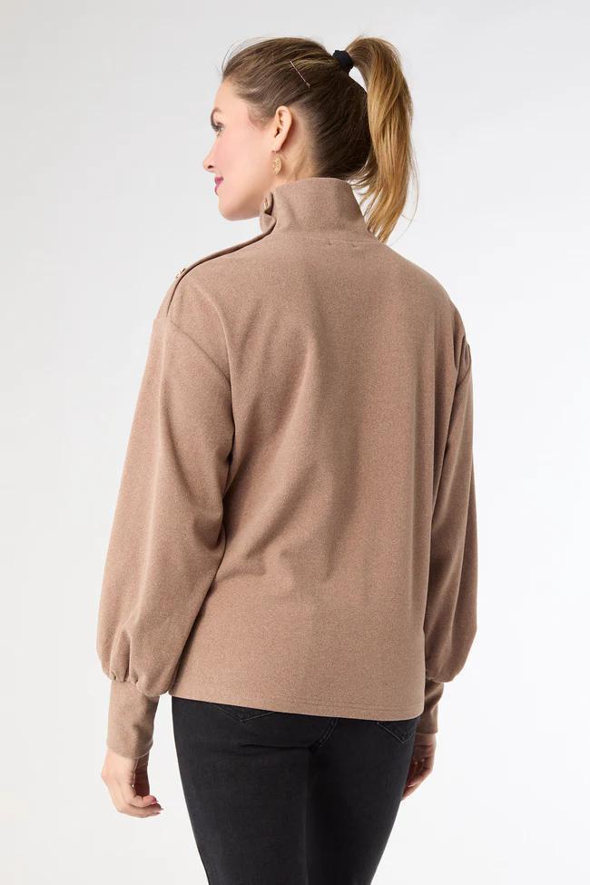 Button Detail Top- Mushroom