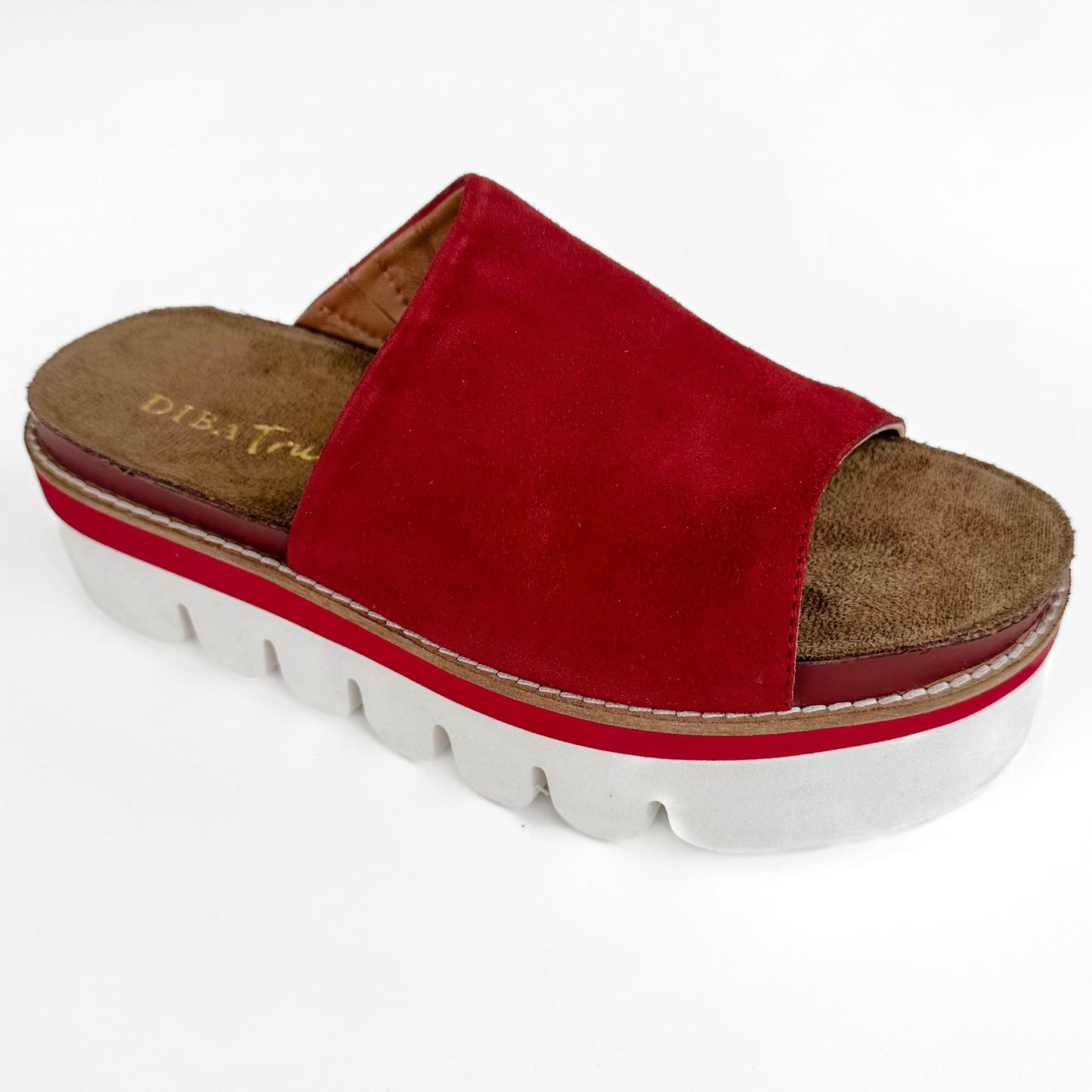 Rock Tail Suede Flatform