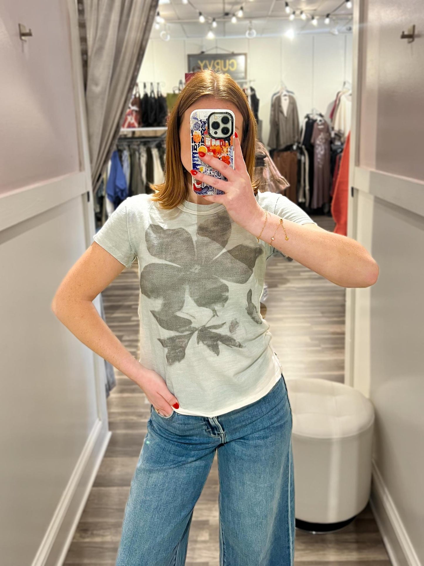 Free People Wall Flower Tee