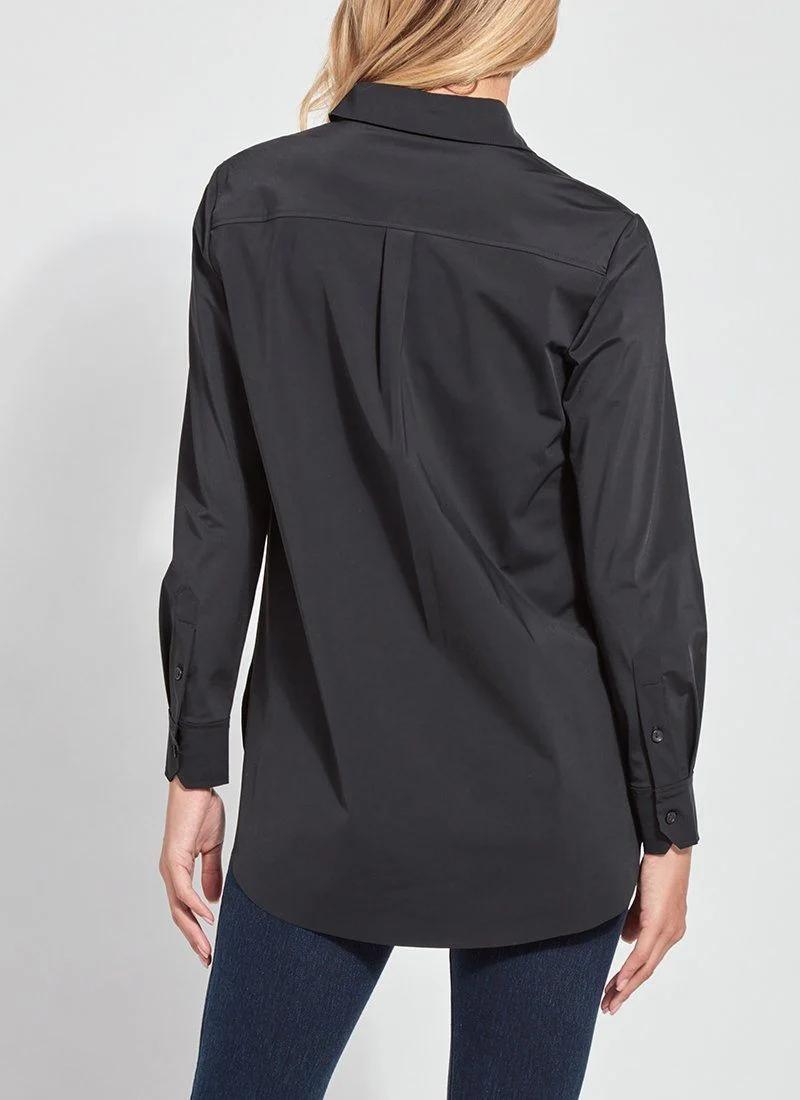 Lysse Schiffer Button Down- Black