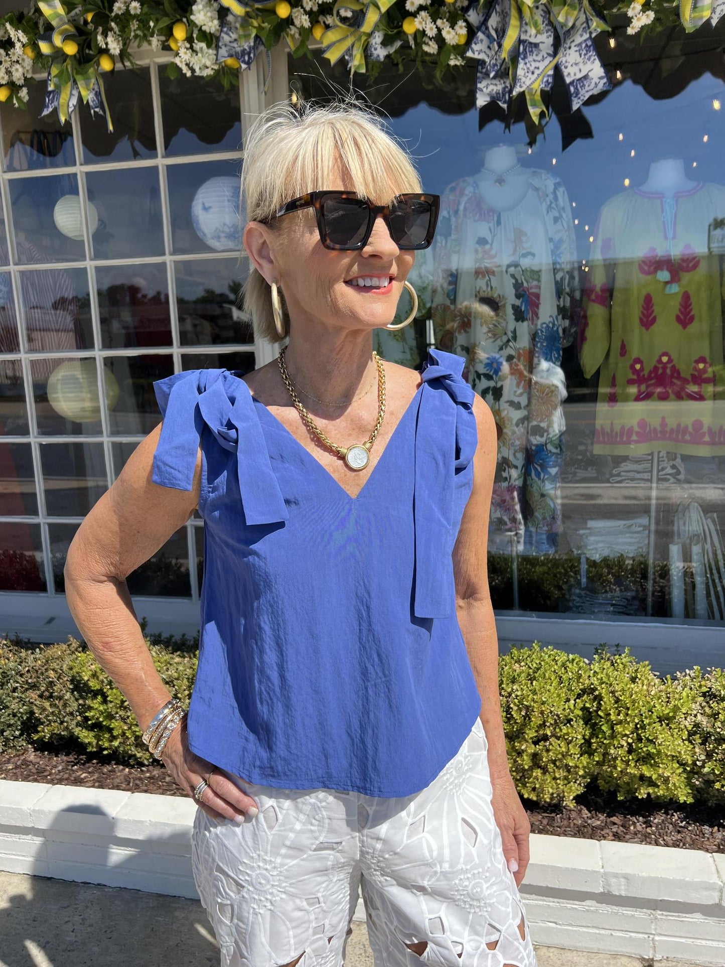 Tie Tank-Blue