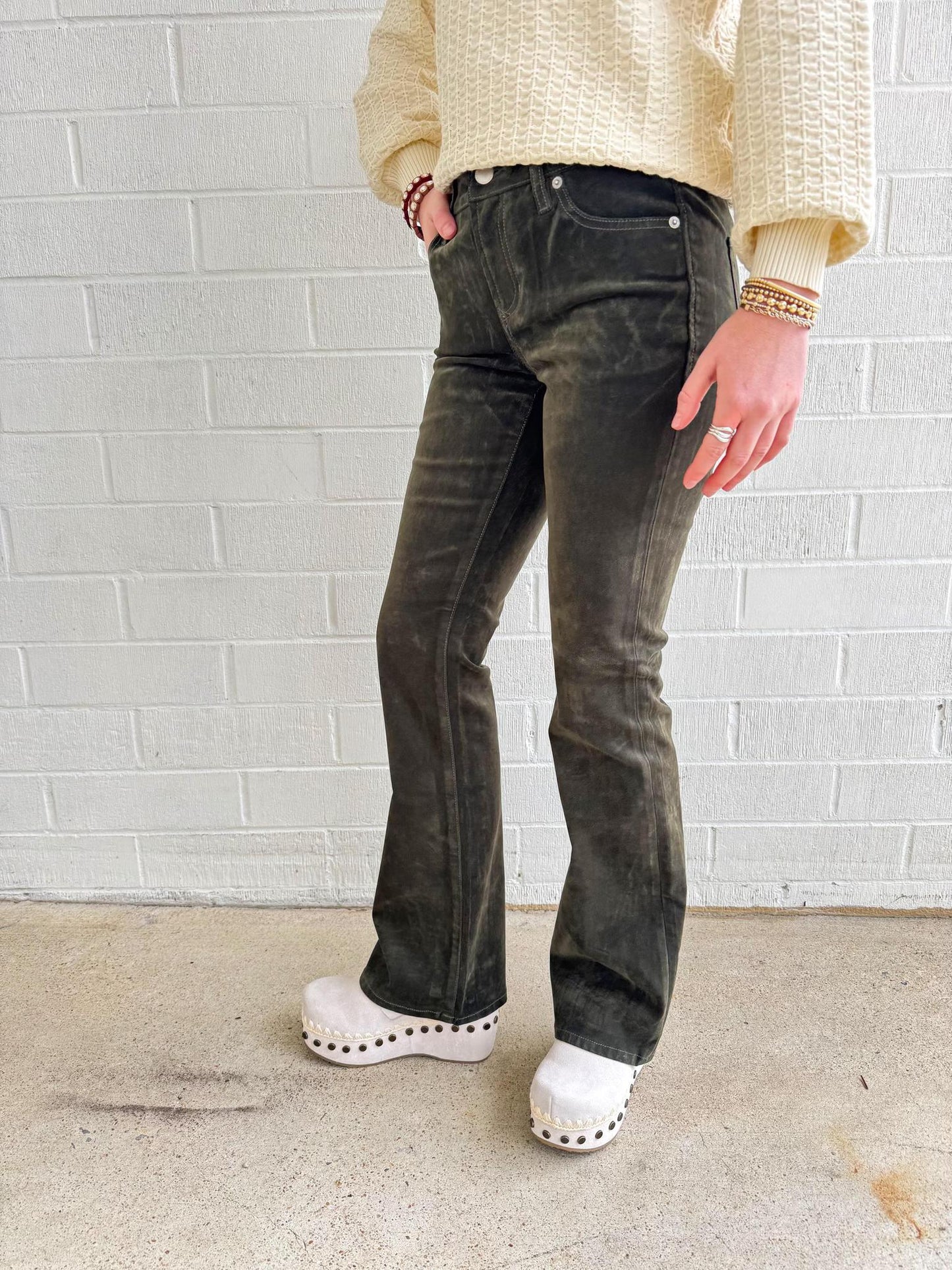 Dear John Jaxtyn Denim- Olive