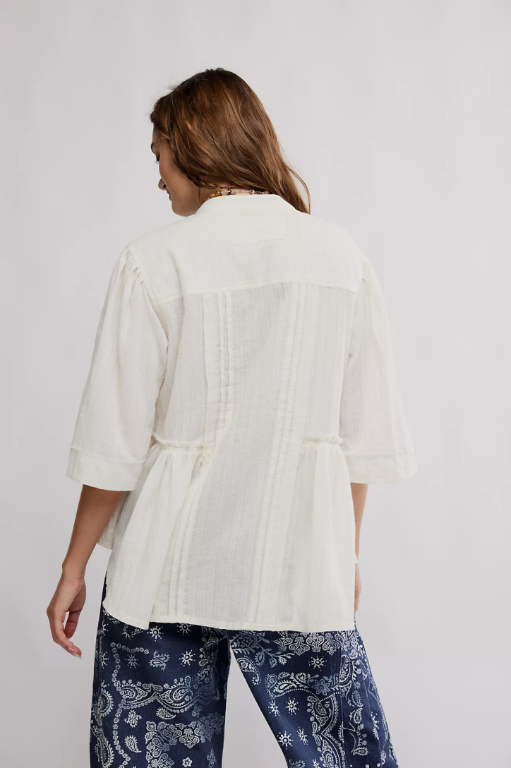 Free People Willow Button Down Top