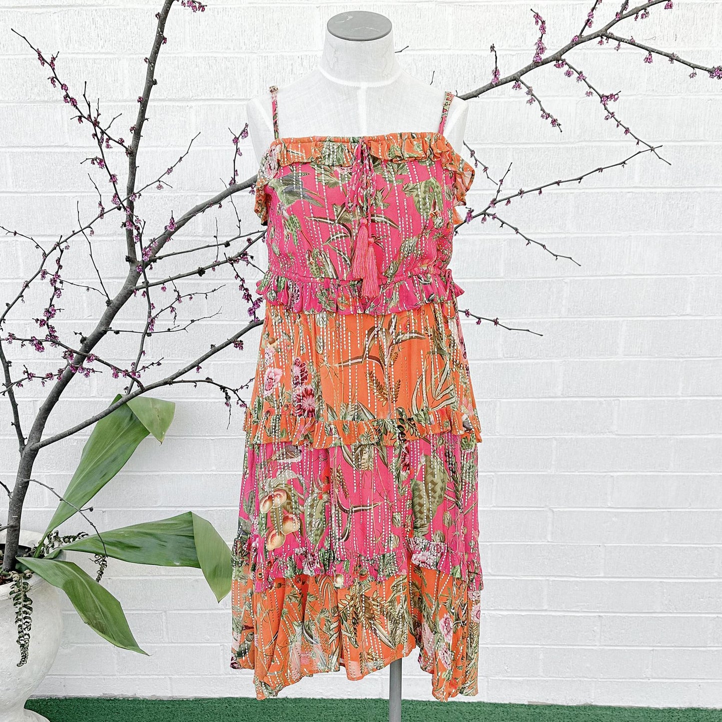 Tiered Ruffle Dress