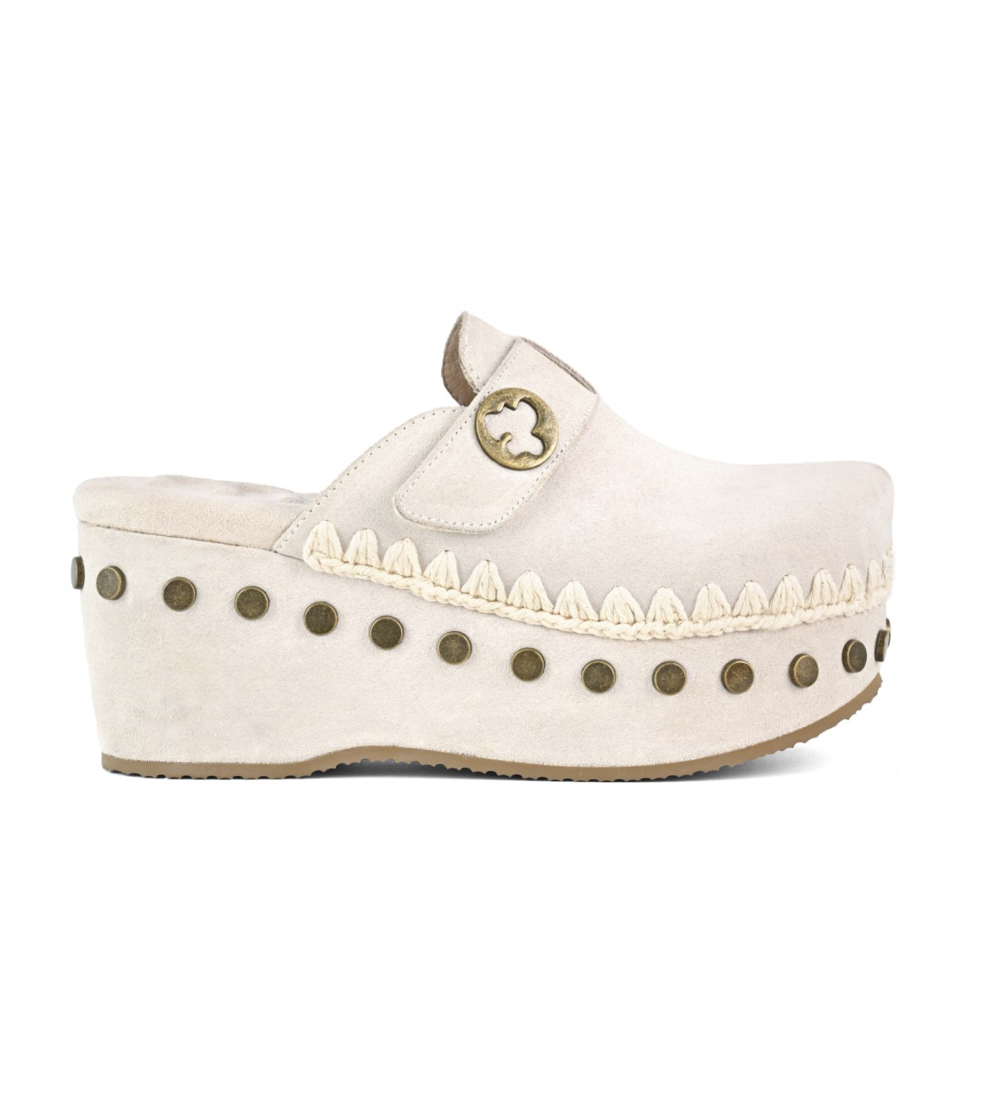 Mou Clog Plain Suede