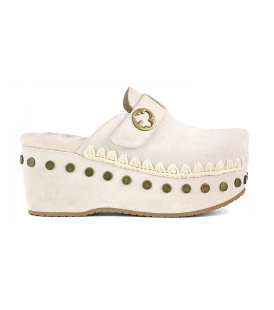 Mou Clog Plain Suede