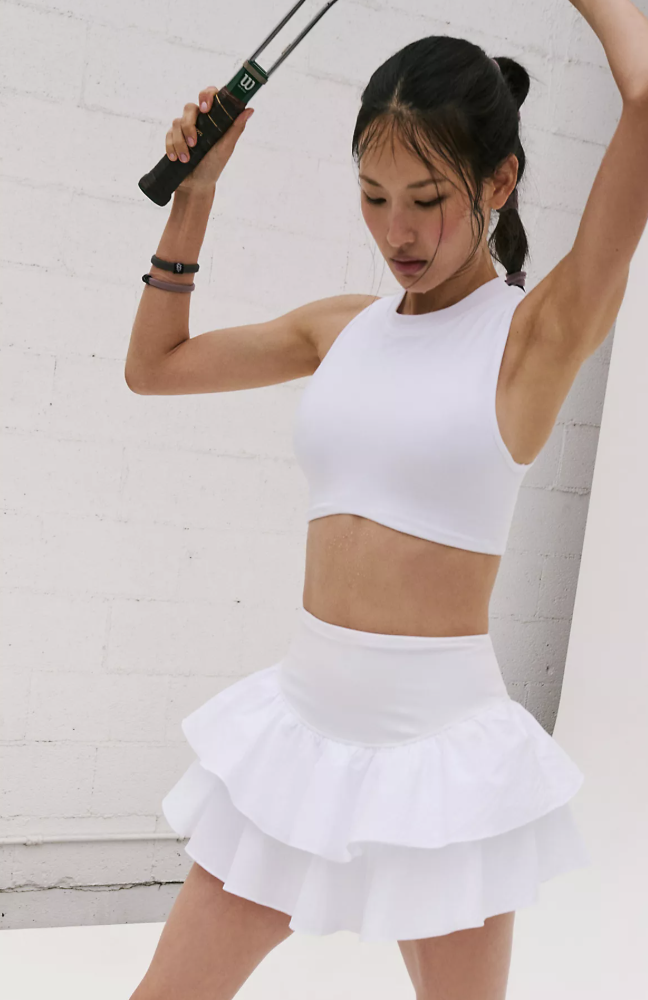 Field Day Skort- White