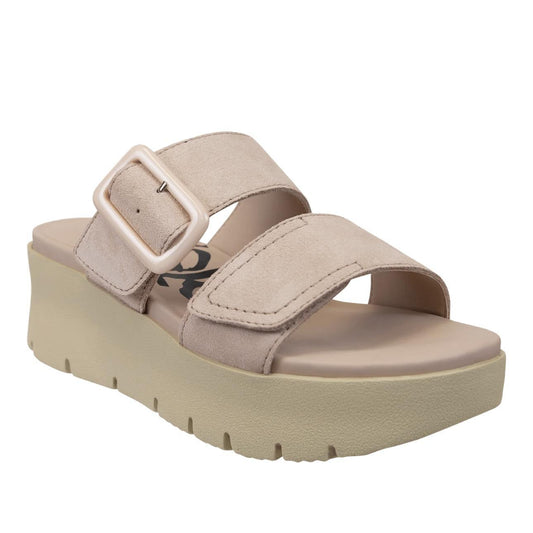 Cameo Platform Sandals- Beige
