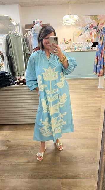 Flower Print Dress