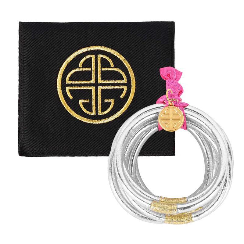 BuDhaGirl Silver Bangles